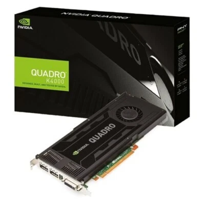 New NVIDIA Quadro K4000 3GB GDDR5 Graphics card PNY - Image 1 of 4
