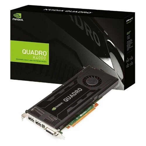 New NVIDIA Quadro K4000 3GB GDDR5 Graphics card PNY - Image 1 of 4
