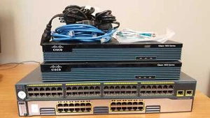 Advanced Cisco CCNA V3 and CCNP home lab kit (IOS15.7 router) NEW series Routers - Picture 1 of 8