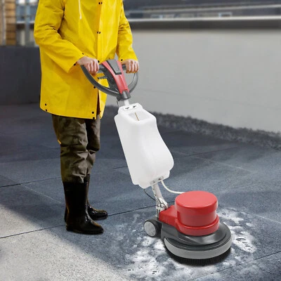 17" Carpet Cleaning Machine Floor Polishing Multi-functional Brushing Machine 8L - Image 1 of 4