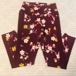 Leggings donna Victoria’s Secret ROSA Ultimate stampa floreale tasca taglia small - Foto 1 di 5