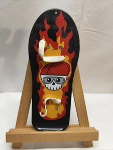 Monopatín Build A Bear, Skull & Flames Print - Imagen 1 de 4