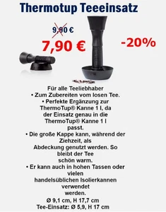TUPPERWARE  ThermoTup® Tee-Einsatz Teesieb Tee Sieb - Bild 1 von 4