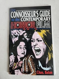 Connoisseur's Guide to the Contemporary Horror Film Fantaco Books 1992 Horror - Picture 1 of 10