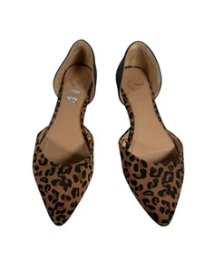 Report Malibu Damen-Flats Leopardenmuster spitz zulaufend D’Orsay Größe 8 - Bild 1 von 5