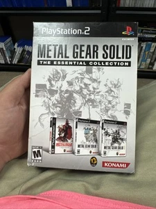 Metal Gear Solid: The Essential Collection (Sony PlayStation 2) testato CIB - Foto 1 di 24
