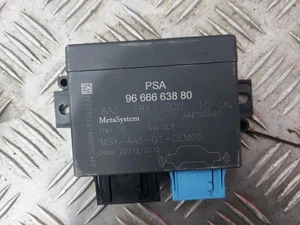 Boitier Gestion Aide au Stationnement - PEUGEOT 3008 I (1) Référence 9666663880 - Picture 1 of 3