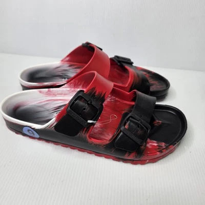 Sandalias Birkenstock Arizona EVA rojas negras blancas para hombre talla 9/11 para mujer nuevas con etiquetas Foto 1 de 4