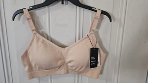 *Neu mit Etikett* Knix Good to Go Gr. XL nahtloser Halt verstellbarer BH feuchtigkeitsabwickel beige - Bild 1 von 4