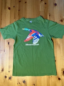 Billionaire Boys Club Graphic T Shirt Mallard Duck Youth Size 9/10 Green - Picture 1 of 5