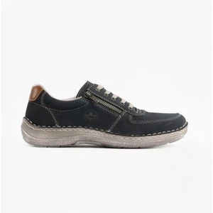 Zapatillas deportivas informales cómodas con cremallera Rieker 3030 para hombre - Imagen 1 de 6