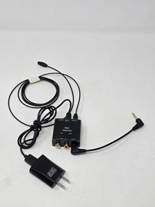 Cable óptico DAC convertidor de audio digital a analógico FiiO Taishan D03K no probado - Imagen 1 de 10