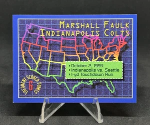 Marshall Faulk - HOF - Frequent Scorer Points - 1994 Topps Stadium Club # 5 of 5 - Picture 1 of 10