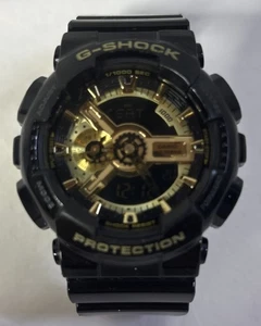 Casio G-Shock GA-110GB Negro × Serie Dorada - Imagen 1 de 7