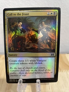 MTG Call to the Feast FOIL #190/331 Double Masters 2022 Common 2X2 NM/M - Imagen 1 de 1
