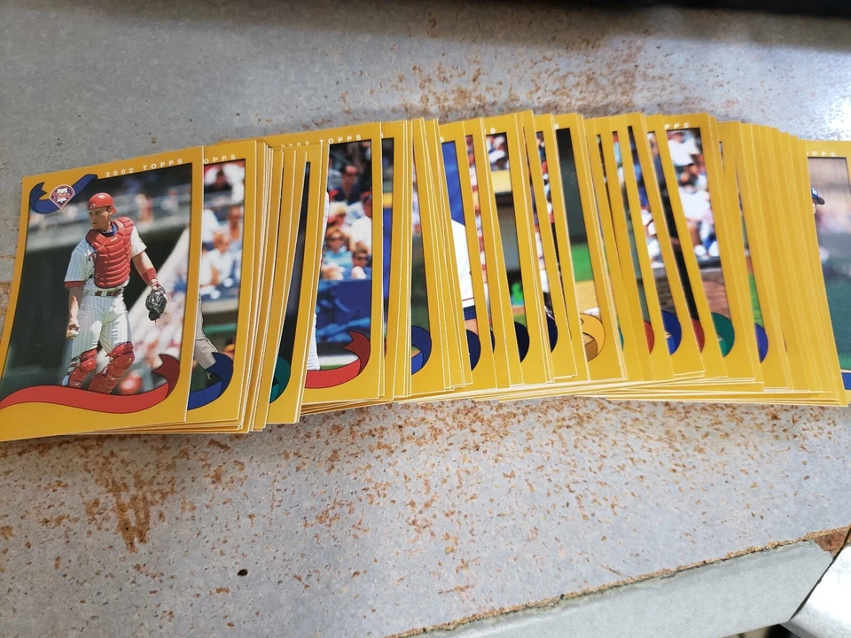 Tarjetas de béisbol Topps 2002 sin nombre sin error de oro que elijas Foto 1 de 4