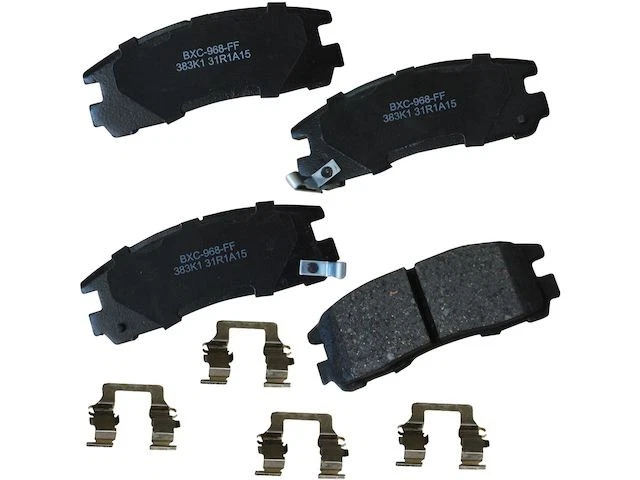 Rear Brake Pad Set For 1995-2012 Mitsubishi Eclipse 1996 1997 1998 1999 GT753SJ - Image 1 of 1