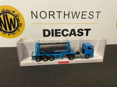 WIKING 1:87 SCALE 053605 MAN TGS EURO 6C TRUCK AND TANKER TRAILER - Image 1 of 2