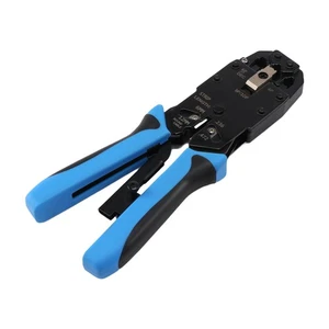 RJ45 Crimper 10P 8P 6P 4P Crimp Zangen Stripper für RJ45 RJ11 RJ12 RJ50 RJ6132 - Bild 1 von 7