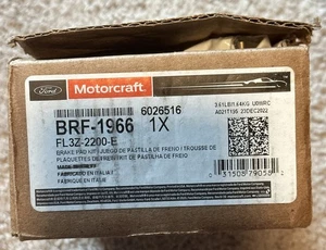 Disc Brake Pad Set-Standard Premium Disc Brake Pad Motorcraft BRF-1966 - Picture 1 of 4
