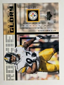 2002 UD Piece of History Rookie Glory #RG11 Kendrell Bell - Picture 1 of 2