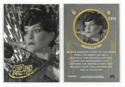 STAR TREK VOYAGER  CAPTAIN PROTON CARDS   CP1 TO CP9  CHOOSE - Image 1 of 4