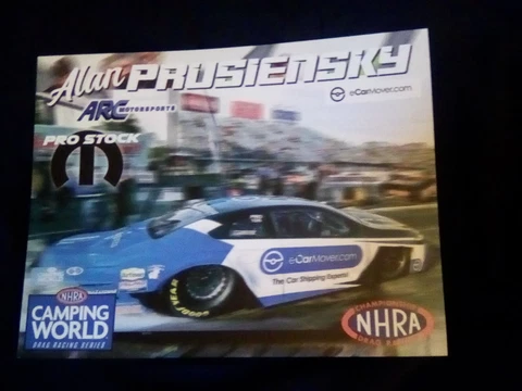 2021 ALAN PRUSIENSKY ECARMOVER.COM PRO STOCK NHRA POSTCARD Cover