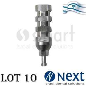Lot x10 Impression click transfer Long with no affixing screw abutment - Picture 1 of 3