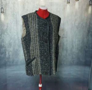RARE Studio Donegal Mens Irish Wilderness Jacket Vintage Handwoven Wool Mint - Picture 1 of 12