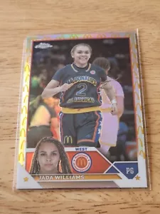 2023 Topps Cromato McDonald's Tutti i rifrattori logo americano #46 Jada Williams - Foto 1 di 2