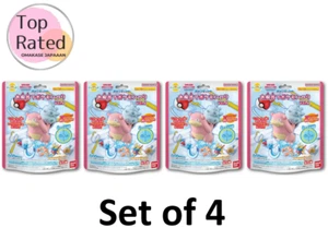 Bikkura Tamago Pokemon Fishing In The Bath Vol.4 Bandai Bath Bomb Egg Set of 4 - Picture 1 of 13