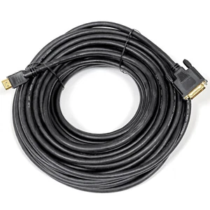 HDMI Kabel DVI-D 24+1 Monitor Adapter 1080p PC Beamer TV High Speed FULL HD 20m - Afbeelding 1 van 4
