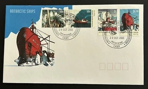 Australia Antarctic Territory FDC 2003 Antarctic Ships - Picture 1 of 4