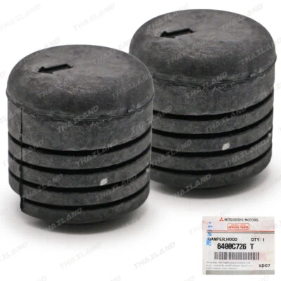 Amortiguador de goma capó delantero para Mitsubishi Mirage Attrage Space Star 2012 2021 Foto 1 de 4