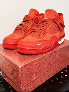 Nike Nigel Sylvester Jordan 4 Men's Orange Brown - Picture 1 of 8