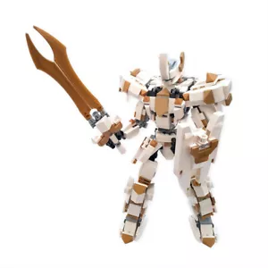 MOC: Mk2 Mech Robot Model with Sword and Shield 616 Pieces Building Toys - Picture 1 of 5