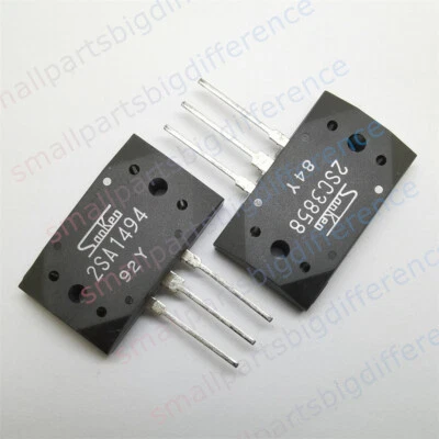 1/5/10/50 对 2SA1494 2SC3858 A1494 C3858 全新原装 Sanken MT-200 — 第 1/4 张图片