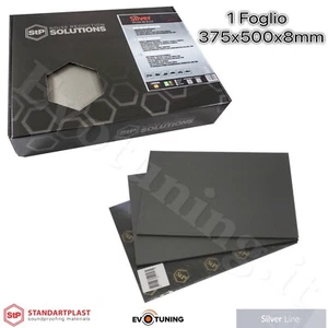 1 Foglio STP Silver Splen 08 Insonorizzante Termico Acustico Pannello375x500x8mm - Foto 1 di 6