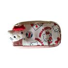 Hello Kitty Printed Pencil Bag Student Cute Stationery Storage Bag Pencil Case