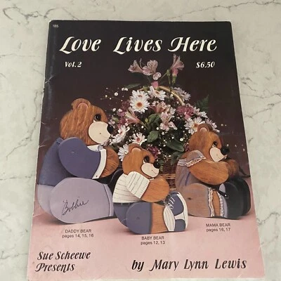 Love Lives Here Volume 2 by Mary Lynn Lewis Sue Scheewe 1988 Paperback Book - Image 1 of 4
