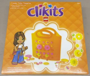 LEGO Clikits 7511 Trendy Totes Tangerine NEW! RARE! Girls Jewelry Purse Bag - Picture 1 of 6