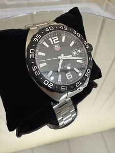 Tag Heuer Formula 1 Date Silver Mens Watch Sapphire Glass 423948 - Bild 1 von 5