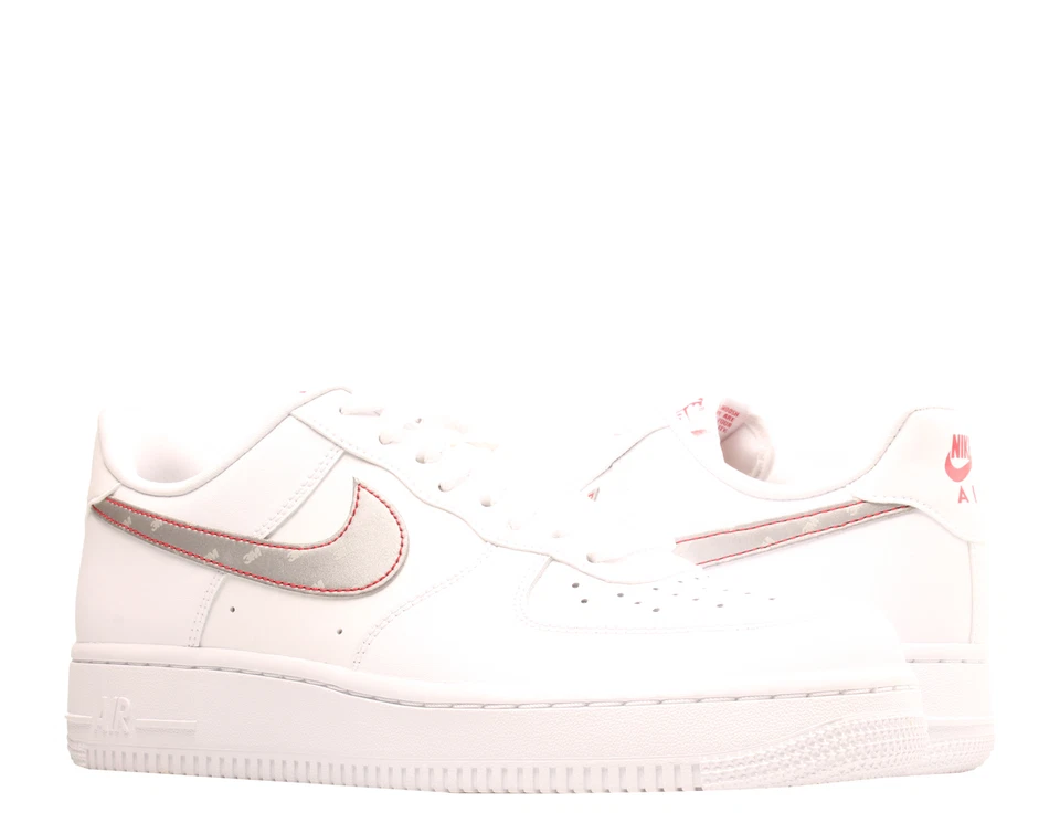 Nike Air Force 1 '07 3M White/Silver-Antr Men's Basketball Shoes CT2296-100 - Image 1 of 1