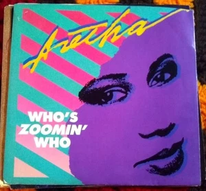 Aretha Franklin, Who's Zoomin' Who ~ 1985 Arista 7" picture sleeve only - Picture 1 of 1