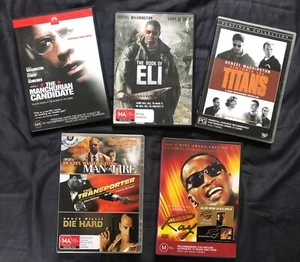 Denzel Washington 4 x DVD pack + 1 Jamie Foxx DVD (Free Post) - Picture 1 of 11