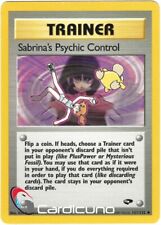Sabrina's Psychic Control 121/132  Gym Challenge Pokémon Trading Card English