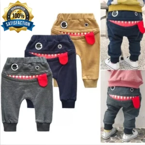 Baby Shark Kids Pants Trousers Baby Girls Boys Children Christmas Gift 0-3Y - Picture 1 of 7