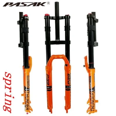 Mountain Bike Double Shoulder Air Front Fork Shoulder Control 27.5/29 "Damping - Image 1 of 4