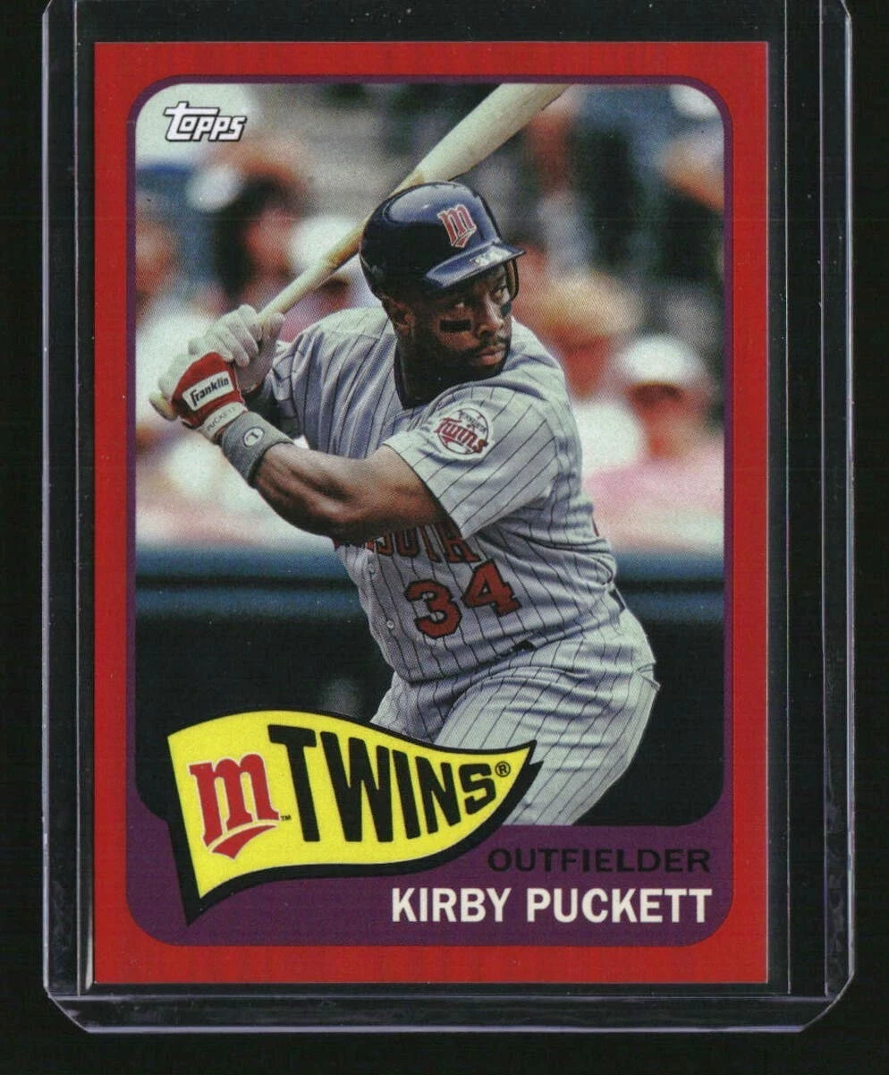 2023 Topps Archives - Kirby Puckett - Red Hot Foil 9/50 - No. 121