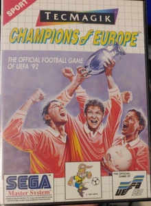 Champions of Europe (1992) Sega Master System (Modul, Box, Manual) working CIB - Picture 1 of 3